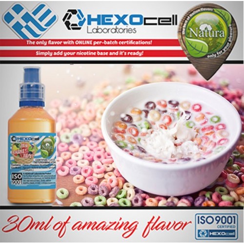 mix shake vape - natura 30/60 ml cereal blast